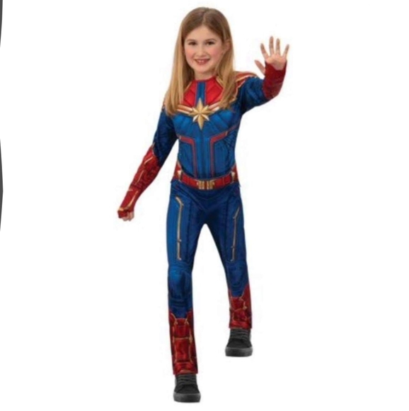 Marvel Costumes Captain Marvel Kids Costume Poshmark